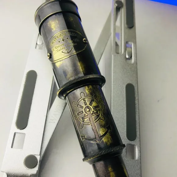 Urgent Sale,1915 Victorian marine Brass (Metal) telescope Best For Gifting - Picture 3 of 8